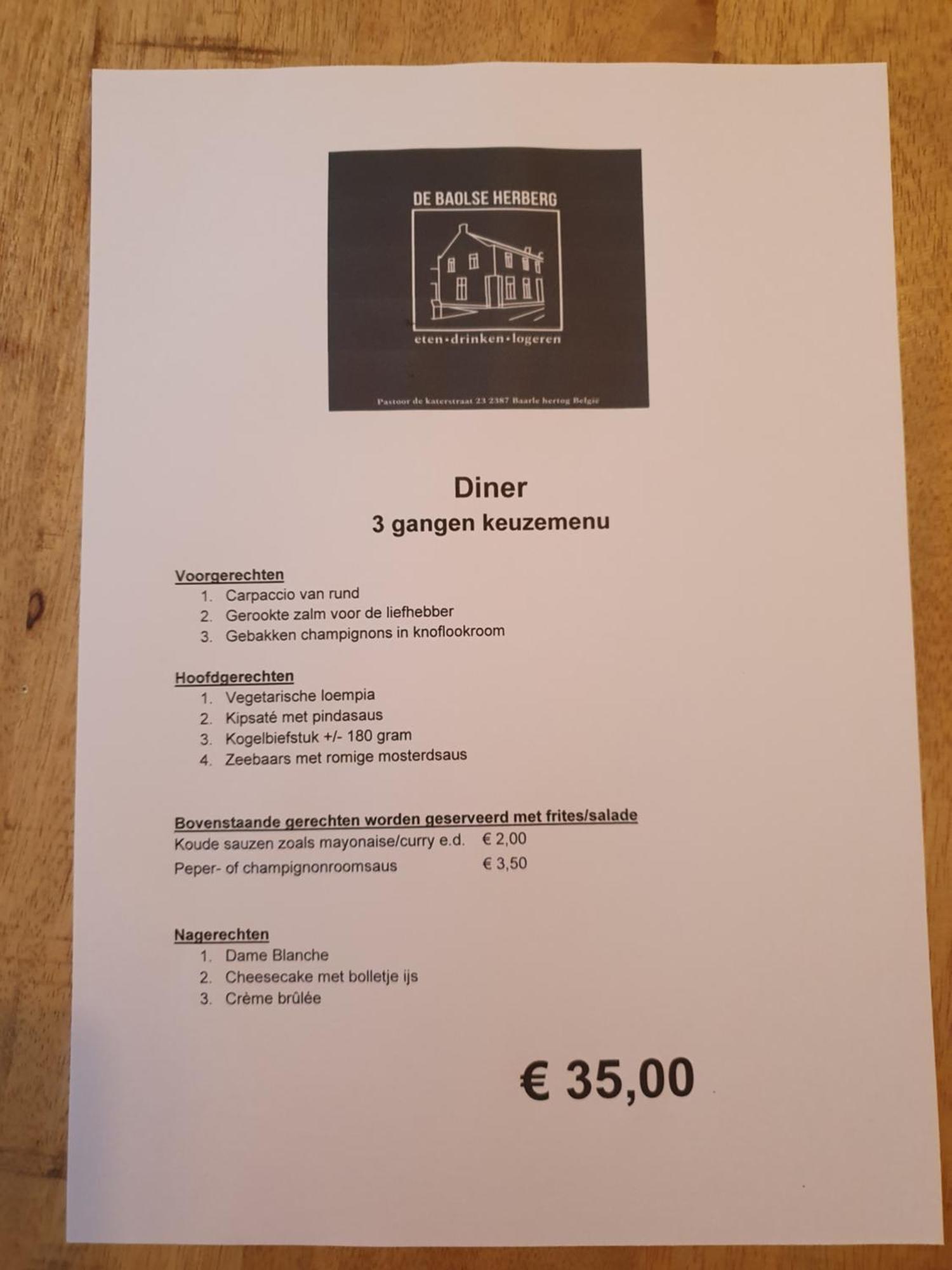 De Baolse Herberg Baarle-Hertog Eksteriør billede